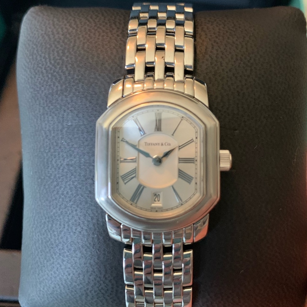 Tiffany & Co. SS Mark Coupe Resonator Ladies Watch - Picture 5 of 6